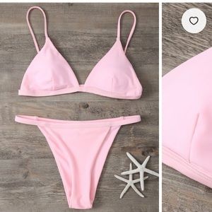 Bubblegum pink bikini